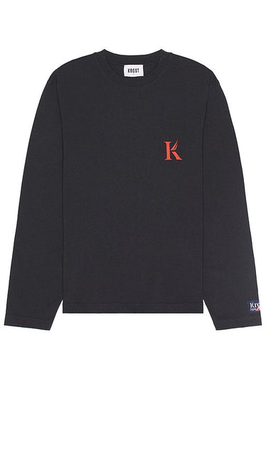 KROST Finn Long Sleeve Tee in Navy