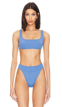 KYA Jayce Reversible Bikini Top in Blue