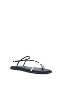 Kaanas Alayta Square Toe Sandal in Black