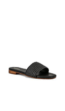 Kaanas Bimini Elastic Braid Slide in Black