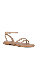 Kaanas Marquise Double Band Sandal in Brown