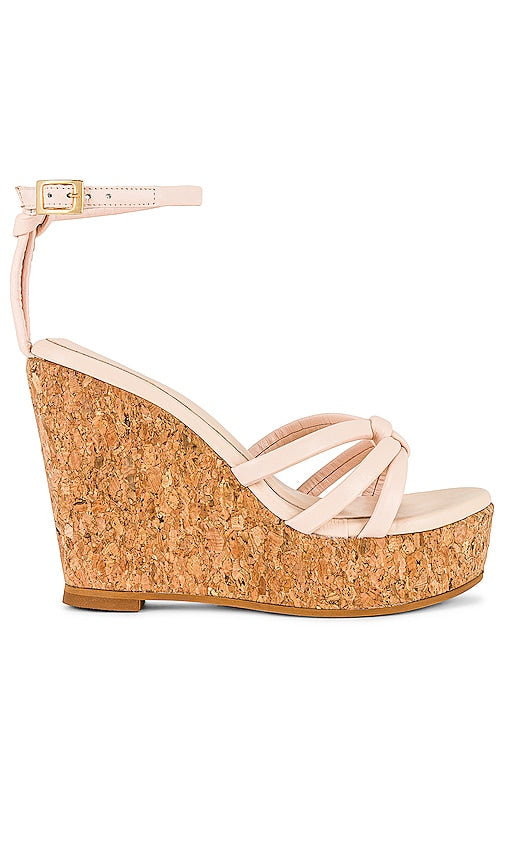 Kaanas Masaya Cork Wedge in Nude - Cale en liège Kaanas Masaya en Nude - Kaanas Masaya 裸色软木坡跟 - Kaanas Masaya Cork Wedge in Nude - Kaanas Masaya 코르크 웨지 누드 색상 - Zeppa in sughero Kaanas Masaya color nudo