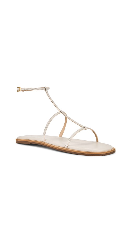 Kaanas Nerea Strappy Gladiator Sandal in Ivory