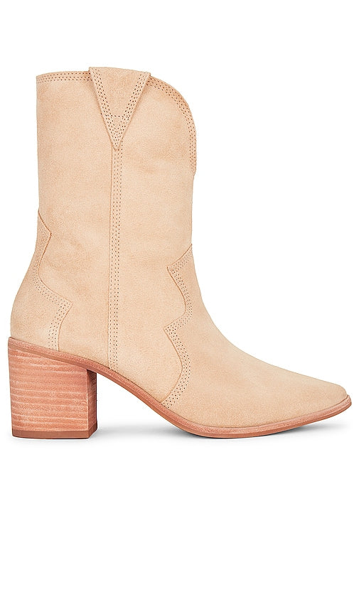 Kaanas Porto Western Boot in Cream - Botte western Kaanas Porto en crème - 卡纳斯波尔图奶油色西部靴 - Kaanas Porto Westernstiefel in Creme - Kaanas Porto 웨스턴 부츠 크림색 - Stivale Western Kaanas Porto color crema