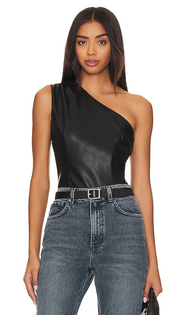 Karina Grimaldi Crisanta Bodysuit in Black - Karina Grimaldi Body Crisanta en noir - Karina Grimaldi Crisanta 黑色连体衣 - Karina Grimaldi Crisanta Body in Schwarz - Karina Grimaldi 크리스산타 바디수트 - Body Karina Grimaldi Crisanta in nero