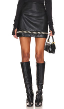 Karina Grimaldi Medea Leather Skirt in Black - Karina Grimaldi Jupe en cuir Medea en noir - Karina Grimaldi Medea 黑色皮裙 - Karina Grimaldi Medea Lederrock in Schwarz - Karina Grimaldi 메데아 가죽 스커트 - Gonna in pelle Medea Karina Grimaldi in nero
