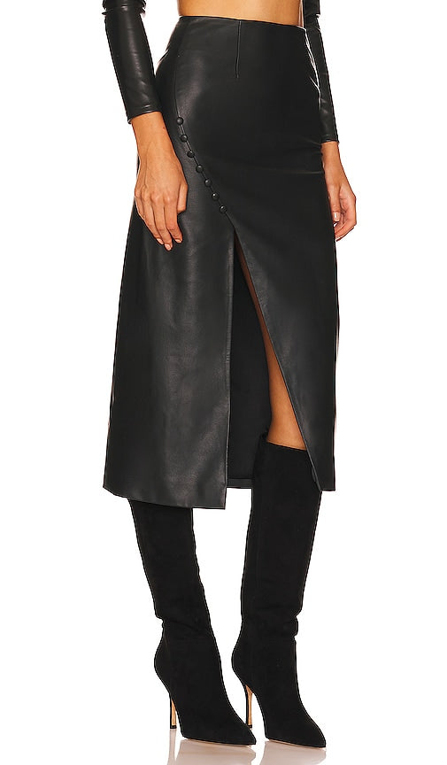 Karina Grimaldi Saskia Skirt in Black