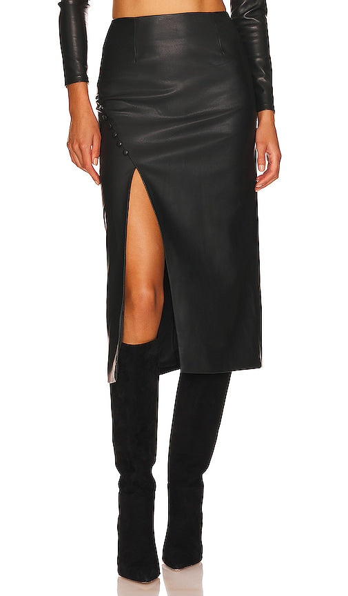 Karina Grimaldi Saskia Skirt in Black - Karina Grimaldi Jupe Saskia en Noir - Karina Grimaldi Saskia 黑色裙子 - Karina Grimaldi Saskia Rock in Schwarz - Karina Grimaldi 사스키아 스커트 - Gonna Karina Grimaldi Saskia in nero