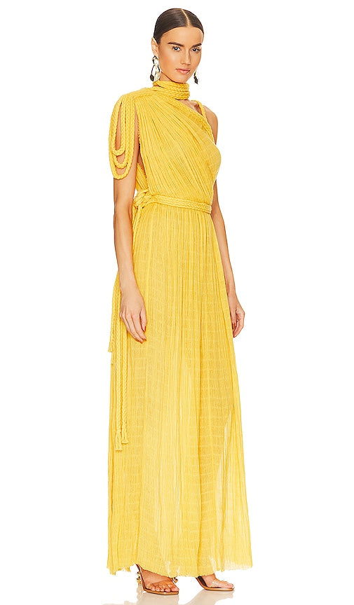Kasia Kulenty Luna Gown in Mustard