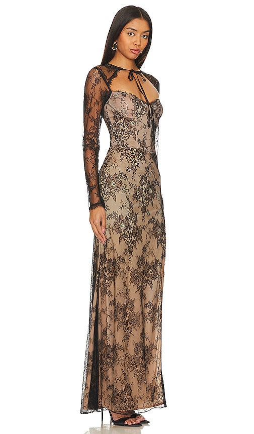 Katie May Persia Gown in Black