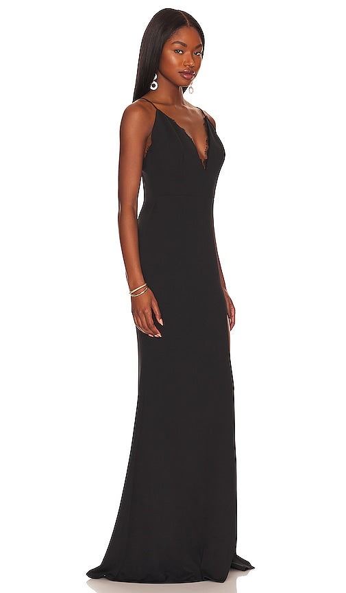 Katie May Saylor Gown in Black