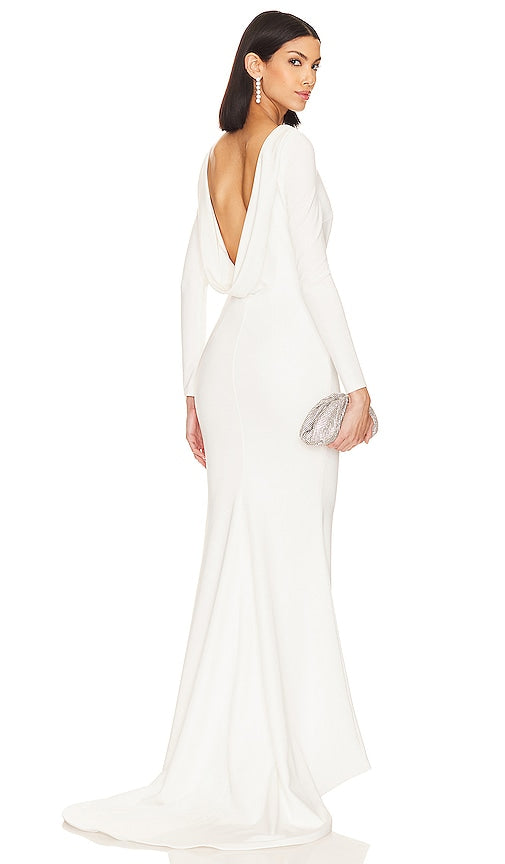 Katie May X Noel And Jean Wasson Gown in Ivory - Robe Katie May X Noel et Jean Wasson en ivoire - Katie May X Noel And Jean Wasson 象牙色礼服 - Kleid von Katie May X Noel und Jean Wasson in Elfenbein - Katie May X Noel And Jean Wasson 가운 아이보리 색상 - Abito di Katie May X Noel e Jean Wasson in avorio