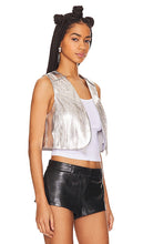 Kelsey Randall x REVOLVE Vena Vest in Metallic Silver