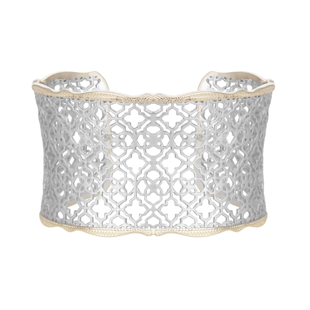 Kendra Scott Candice Cuff Bracelet in Silver Tone