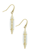 Kendra Scott Daphne Drop Earrings in Metallic Gold