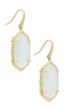 Kendra Scott Daphne Drop Earrings in Metallic Gold
