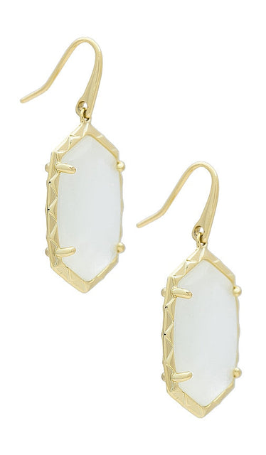 Kendra Scott Daphne Drop Earrings in Metallic Gold