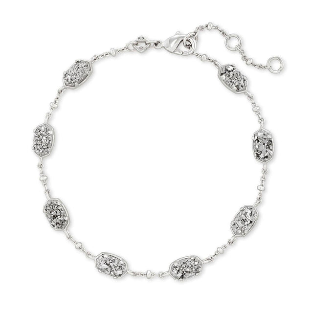 Kendra Scott Emilie Chain Bracelet in Platinum-Tone Drusy