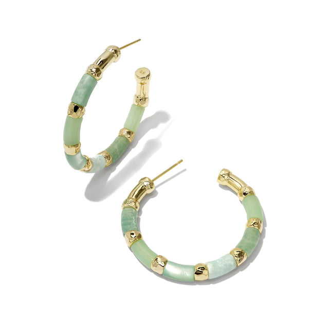 Kendra Scott Gigi Hoop Earrings in Blue Mix