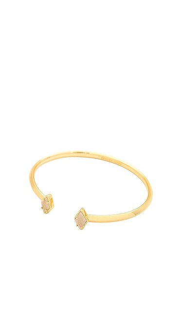 Kendra Scott Kinsley Cuff Bracelet in Metallic Gold