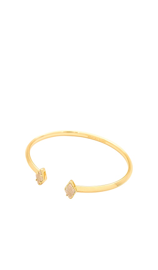 Kendra Scott Kinsley Cuff Bracelet in Metallic Gold