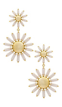 Kendra Scott Madison Daisy Earring in Metallic Gold