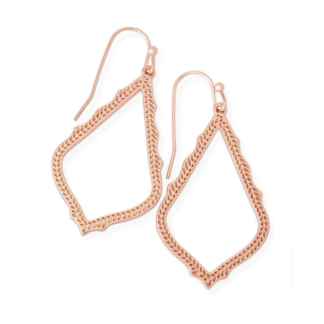 Kendra Scott Sophia Earrings in Rose Gold Plated