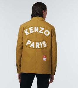 Kenzo Embroidered cotton jacket