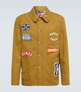 Kenzo Embroidered cotton jacket