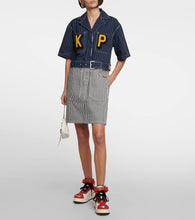 Kenzo Hoops leather sneakers