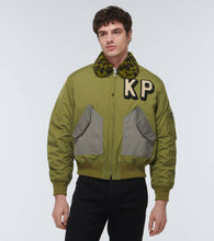 Kenzo Logo bomber jacket