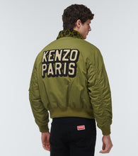 Kenzo Logo bomber jacket