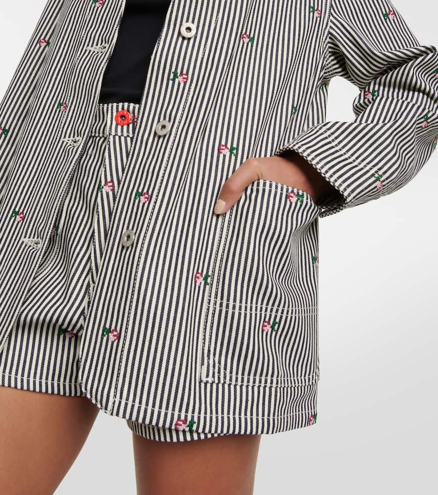 Kenzo Striped denim jacket