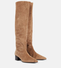 Khaite Andee suede knee-high boots
