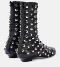 Khaite Apollo studded leather booties