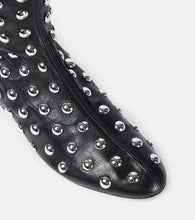 Khaite Apollo studded leather booties