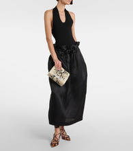Khaite Arden 75 leather sandals