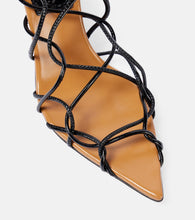 Khaite Arden 75 leather sandals