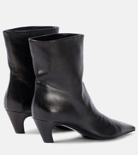 Khaite Arizona leather ankle boots