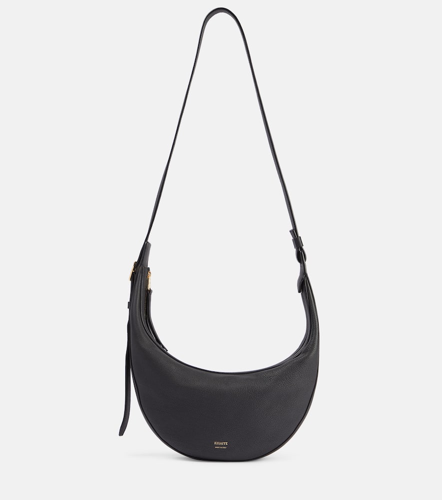 Khaite Augustina Small leather crossbody bag. Shop Khaite Shoulder Bags for women now.