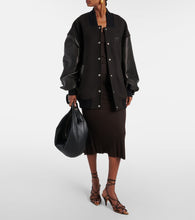 Khaite Augustina leather shoulder bag