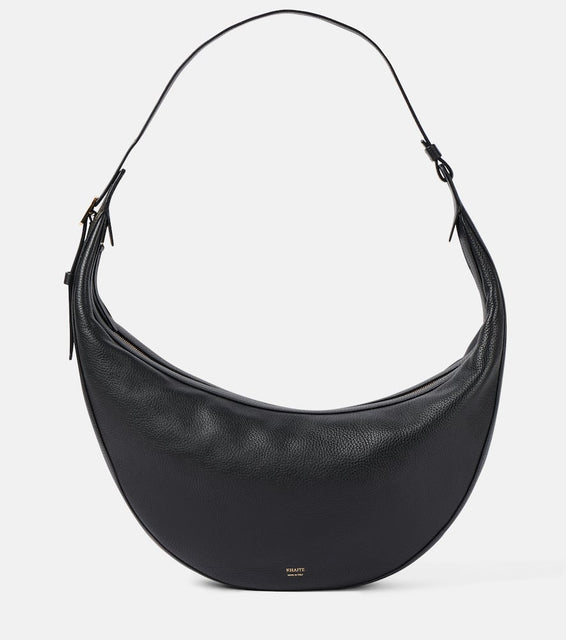 Khaite Augustina leather shoulder bag. Shop Khaite Shoulder Bags for women now.