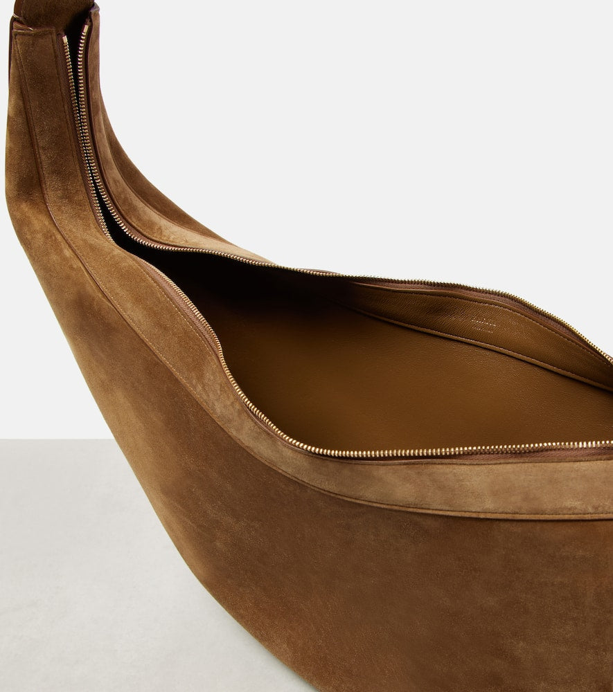 Khaite Augustina suede shoulder bag