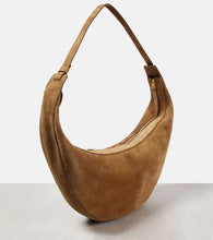 Khaite Augustina suede shoulder bag