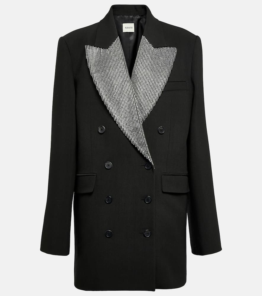 Khaite Balton crystal-embellished blazer