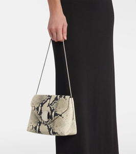Khaite Bobbi snake-effect leather shoulder bag