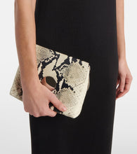 Khaite Bobbi snake-effect leather shoulder bag