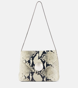 Khaite Bobbi snake-effect leather shoulder bag. Shop Khaite Shoulder Bags for women now.