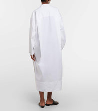 Khaite Brom cotton midi dress