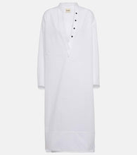 Khaite Brom cotton midi dress